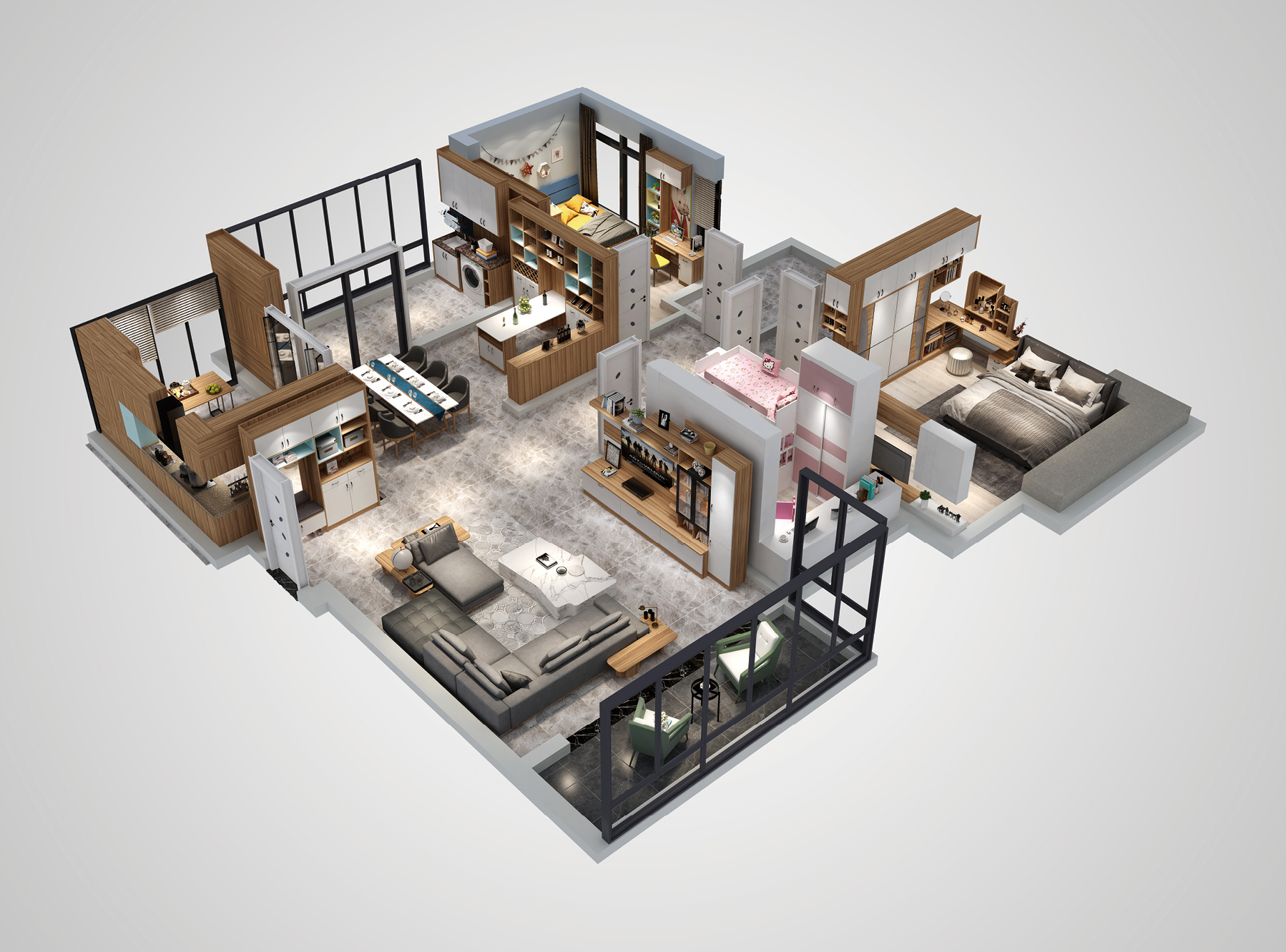 什么是全屋定制？全屋定制包括什么家具？